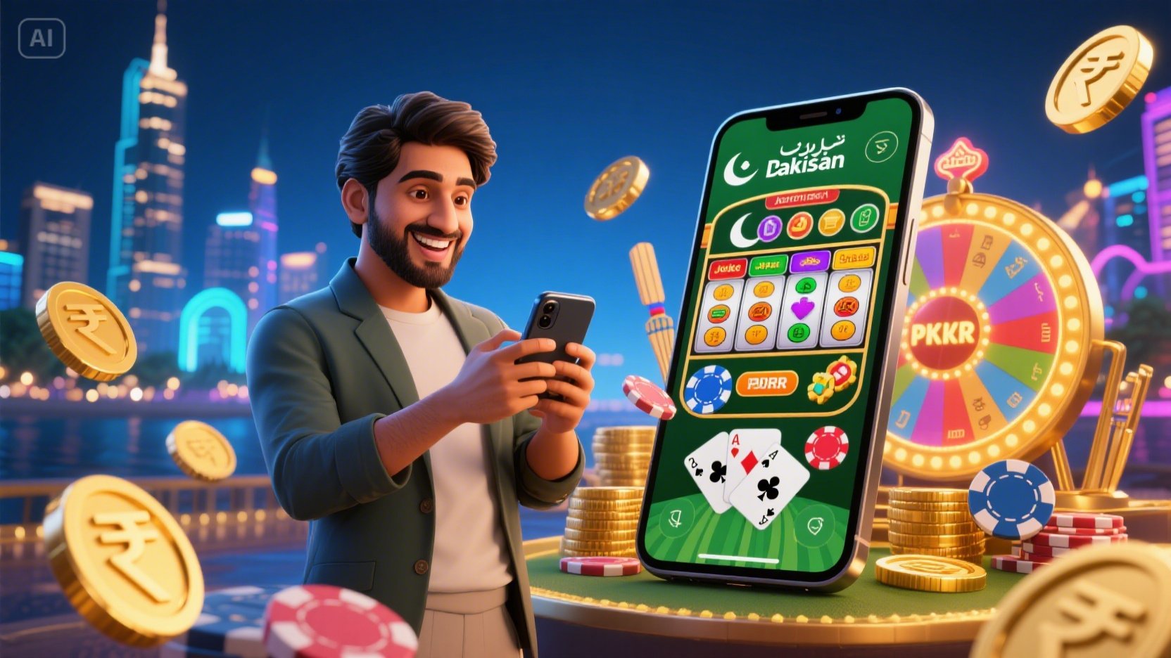 GratoWin CasinoMake your first recharge and receive a 200% instant bonus! Pakistani users can enjoy slots, live casino, and poker with verified PKR payouts.
